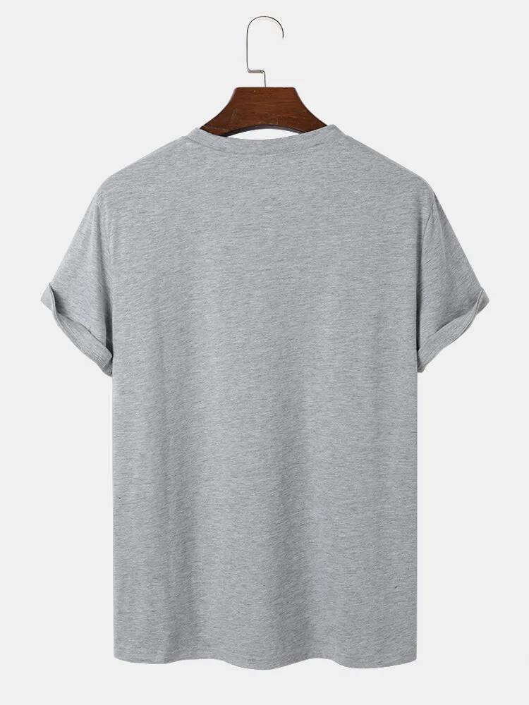 Grey - Plain T-Shirt